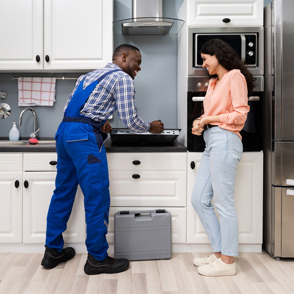 can you provide an estimate for cooktop repair before beginning any work in Jackson County